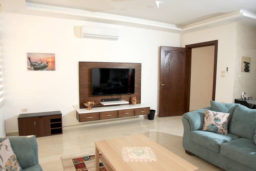 Amazing Roof For Rent 3 bedroom with big terrace and high view in Al-Rabia , Fully Furnished