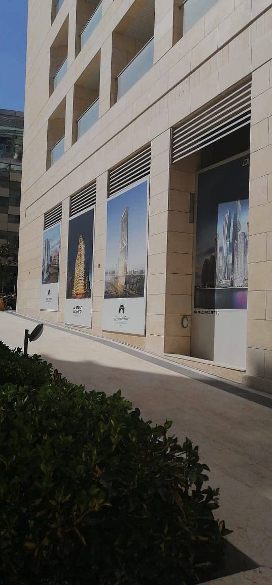 Commercial store for rent with an area of ​​272.41 sqm - Damac Tower