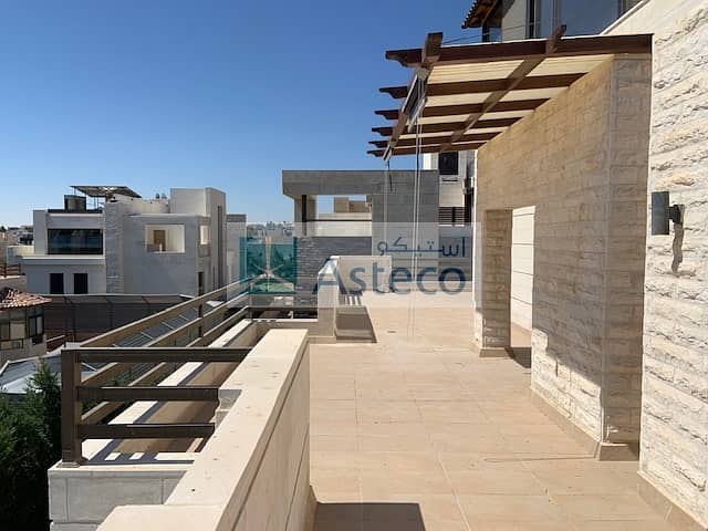 High End Roof Apartment in Abdoun 2578
