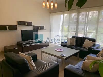 2 Bedroom Flat for Rent in Abdun, Amman - Balcony Apartment with Communal Swimming Pool 2425