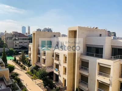 فلیٹ 3 غرف نوم للايجار في عبدون، عمان - Roof Apartment in Abdoun with Communal Swimming Pool 2188