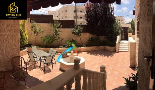 4 Bedroom Flat for Sale in Khalda, Amman - شقة أرضية دوبلكس في خلدا للبيع - 190م2