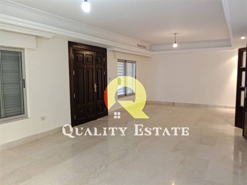 Semi-Ground Apartment for Rent in Dair Ghbar | 200  SQM