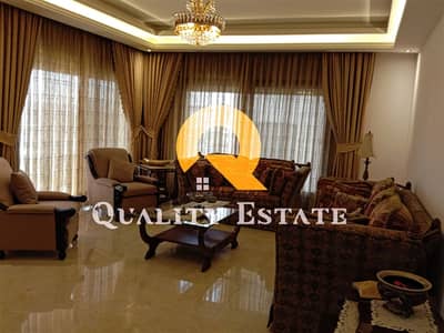 4 Bedroom Flat for Rent in Dair Ghbar, Amman - A very luxurious furnished apartment for rent in Dair Ghbar | 280 SQM