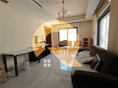 فلیٹ 1 غرفة نوم للايجار في جبل اللويبدة، عمان - أستديو أرضي معلق مفروش للايجار في اللوبيدة | 50 م2