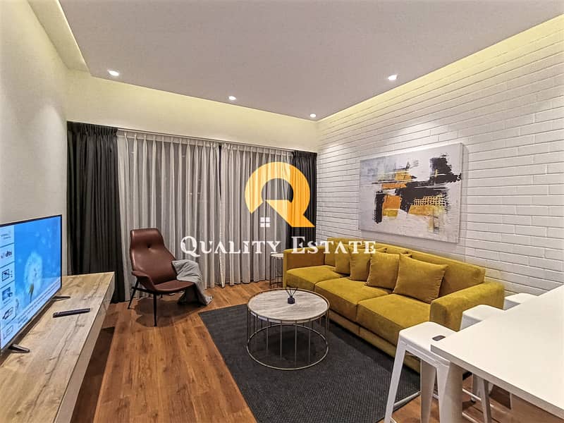 A well designed Fully Furnished Studio apartment For rent in Damac Tower - Al Abdali