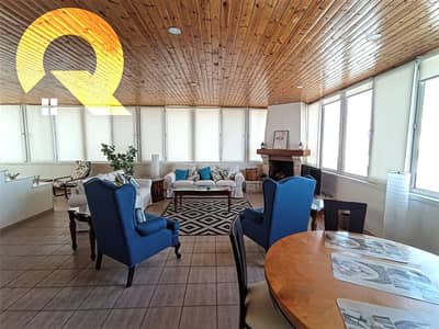 1 Bedroom Flat for Rent in Abdun, Amman - Premium furnished roof for rent in Abdun | 90 SQM