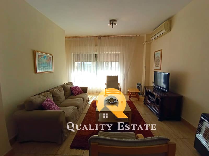 Furnished apartment for rent in the most beautiful areas of Jabel Al Webdeh | 100 SQM