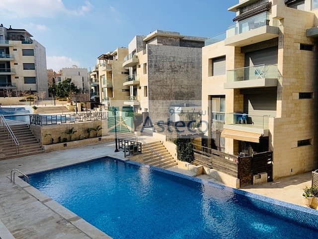 Unique Balcony Apartment in Compound with Communal Pools in Abdun 1511