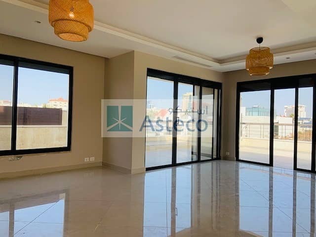 Modern Roof Duplex Apartment with Views in Abdoun Alshamali 2789