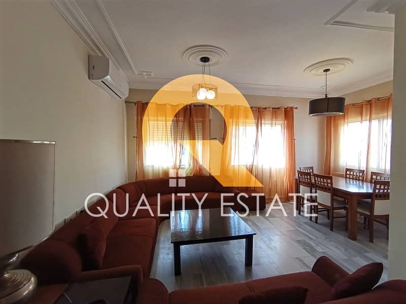 Distinctive furnished apartment for sale in the most beautiful areas of Jabel Al Webdeh