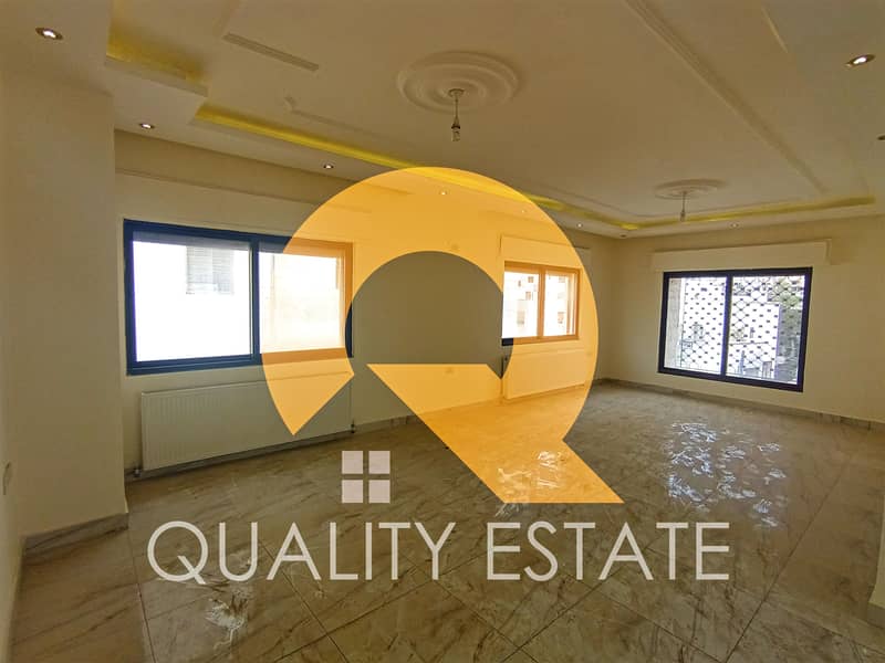 A 250 sqm floor apartment for rent in the most beautiful areas of Al Ameer Rashed District