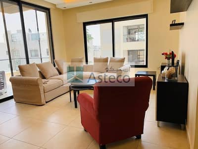 فلیٹ 2 غرفة نوم للايجار في عبدون، عمان - Balcony Apartment for rent in Abdun 2832