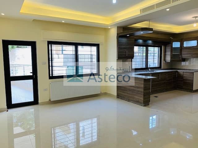 Modern Terraced Garden Apartment for rent in Abdoun Alshamali 2833