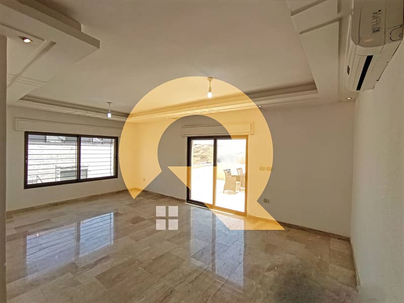 Distinctive apartment for rent in the most beautiful areas of Deir Ghbar - 210 SQM