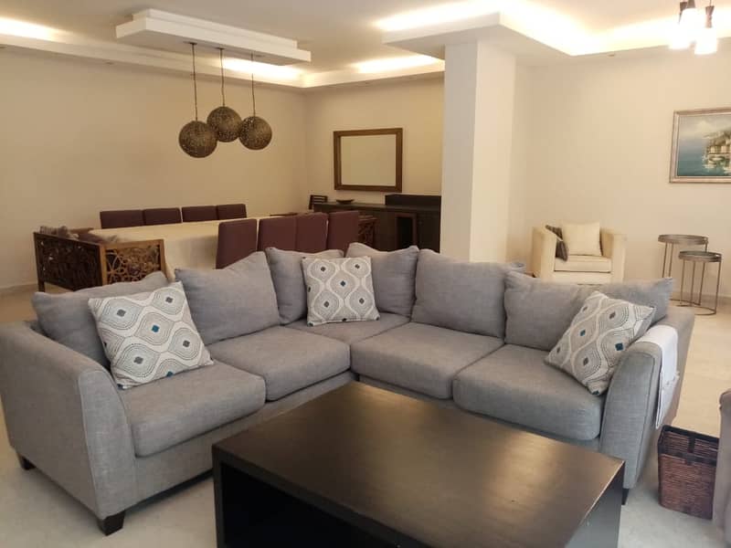 Garden Apartment for rent in 5th Circle  | 200 SQM
