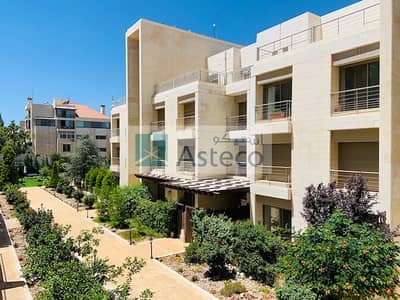 فلیٹ 3 غرف نوم للايجار في عبدون، عمان - Garden Apartment in Compound with Communal Facilities in Abdun 2854