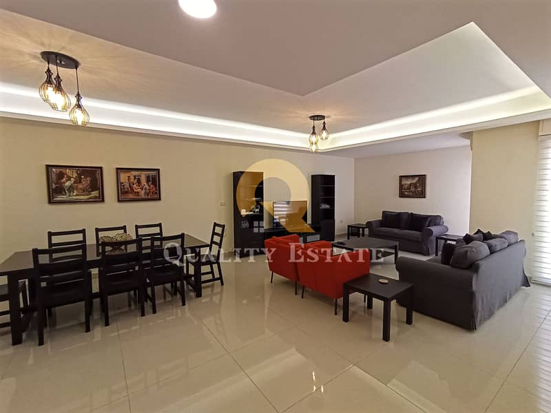 Furnished apartment for rent in Abdun| 150 SQM