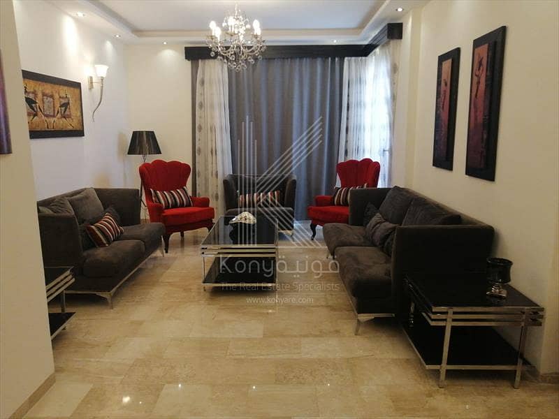 شقة مفروشة للايجار عمان – عبدون