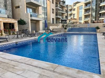 2 Bedroom Flat for Rent in Abdun, Amman - Modern Balcony Apartment with Communal Pools in Abdoun 2996