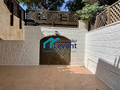 فلیٹ 3 غرف نوم للايجار في عبدون، عمان - Garden Duplex Apartment with Private Entrance in Abdoun 2967