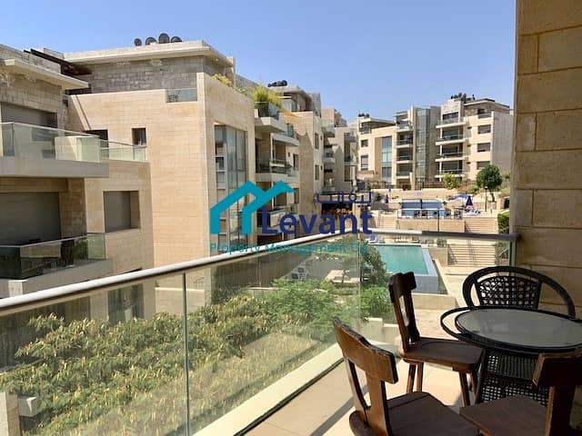 Balcony Apartment in Compound with Communal Pools in Abdoun 2938