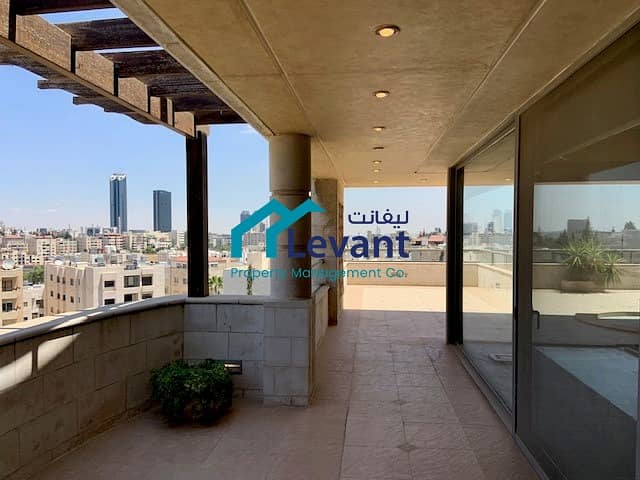High End Roof Apartment with Amazing Views in Jabal Amman 2923