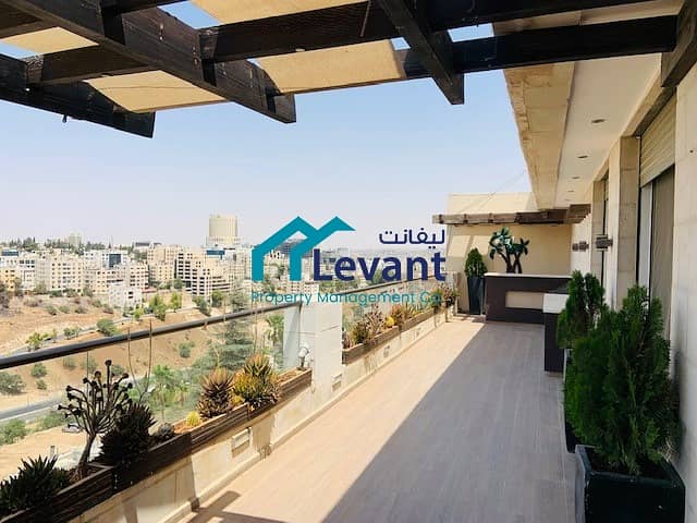 High End Roof Duplex Apartment with Amazing Views in Abdoun 2910