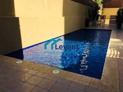 3 Bedroom Flat for Rent in Jabel Al Webdeh, Amman - Balcony Apartment with Communal Facilities in Jabal Amman 2317