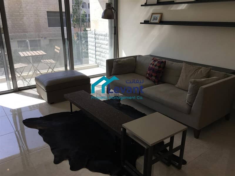 Modern Balcony Apartment in Abdoun 1368