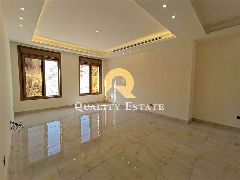Distinctive apartment for sale in the most beautiful areas of Dabouq, an area of ​​160 meters, suitable for investment with super deluxe finishes