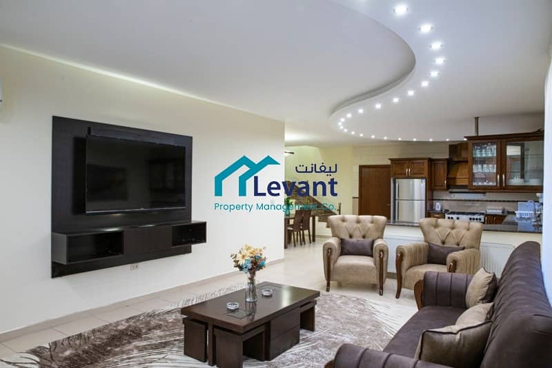 Unique Roof Duplex Apartment in Abdoun 3037