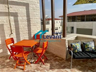 1 Bedroom Flat for Rent in Abdun, Amman - Modern Roof Apartment in Abdoun 3029