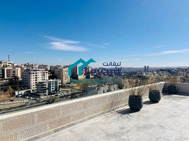 Modern Roof Apartment with Views in Abdoun 3052