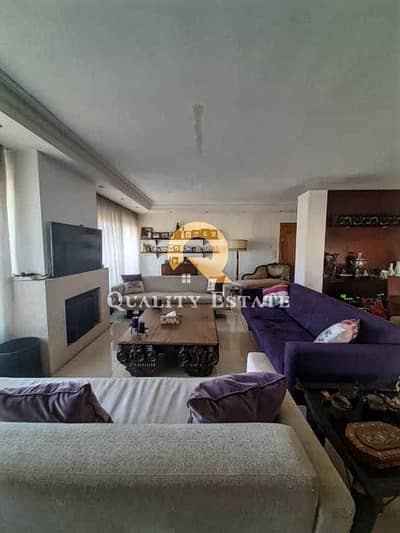 3 Bedroom Flat for Sale in 5th Circle, Amman - Semi-furnished apartments for sale in the most beautiful areas of the Fifth Circle, an area of ​​256 square meters, third floor, with special specifications, super deluxe