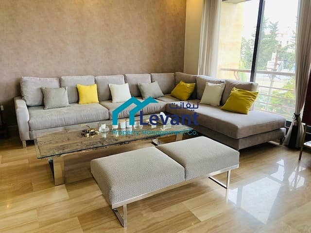 Modern Balcony Apartment with Communal Gym in Jabal Amman 3081