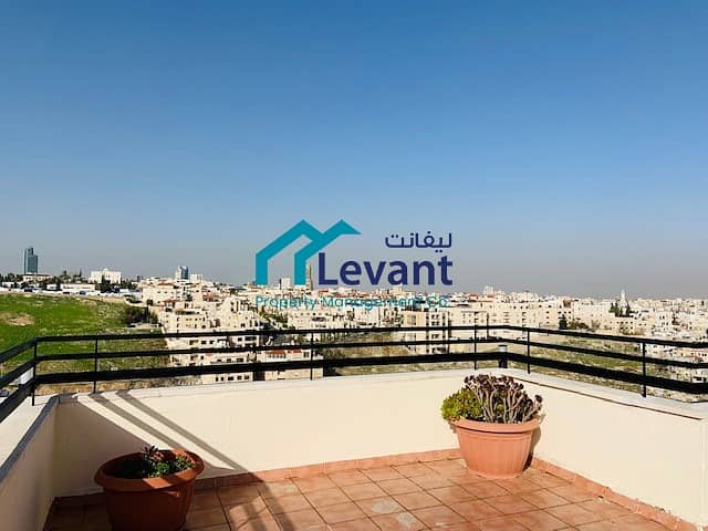 Renovated Roof Apartment with Views in Abdoun 3076