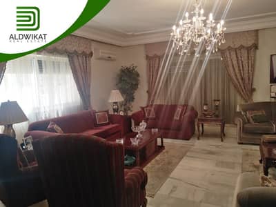 6 Bedroom Villa for Rent in Abdun, Amman - فيلا مستقلة للايجار في عبدون مساحة البناء 1500 م مساحة الارض 820 م
