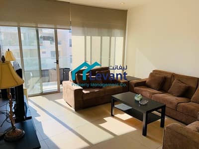 فلیٹ 2 غرفة نوم للايجار في عبدون، عمان - Modern Roof Apartment with Communal Swimming Pools in Abdoun 3127