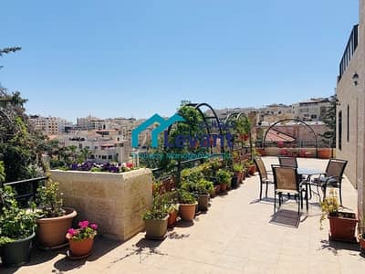 2 Bedroom Flat for Rent in Abdun, Amman - High End Roof Apartment in Abdoun 3120