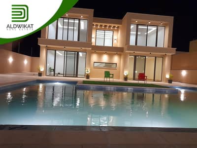 1 Bedroom Chalet for Sale in Dead Sea, Al Ghor - شاليه للبيع في منتجع البحيرة البحر الميت مساحة البناء 200 م مساحة الارض 600 م
