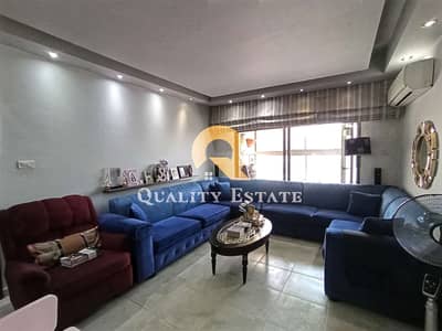 3 Bedroom Flat for Sale in Khalda, Amman - Distinctive apartment for sale in the most beautiful areas of Khalda 200 m 2nd floor with special details and at an affordable price