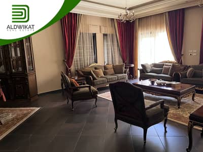 6 Bedroom Villa for Sale in Airport Road, Amman - فيلا مستقلة للبيع في الغباشية طريق المطار مساحة البناء 1450 م تصلح 3 سكنات