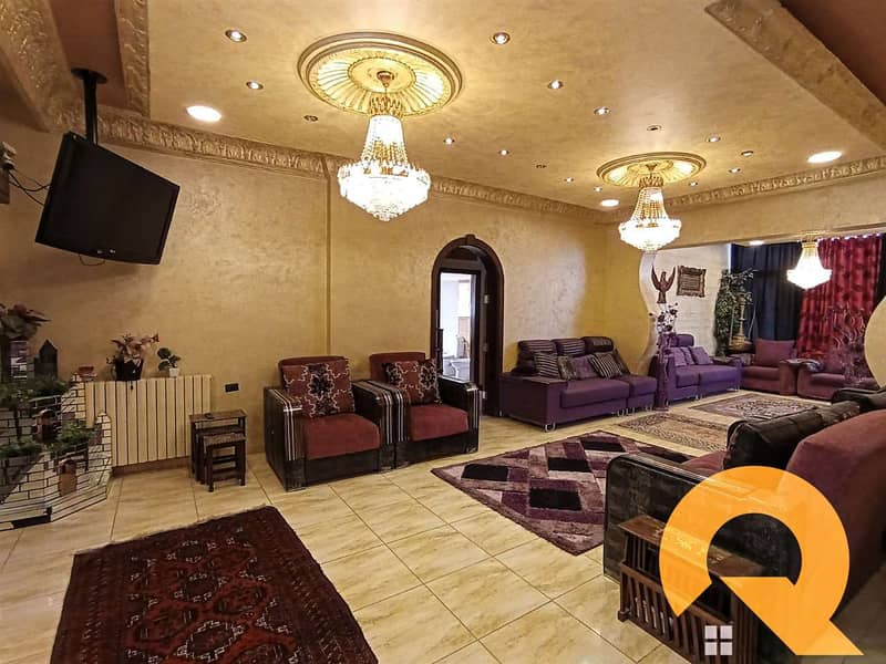 Distinctive independent villa for rent in the most beautiful areas of Mecca Street near the Kilo roundabout 650 meters inside and a land area of ​​450 meters