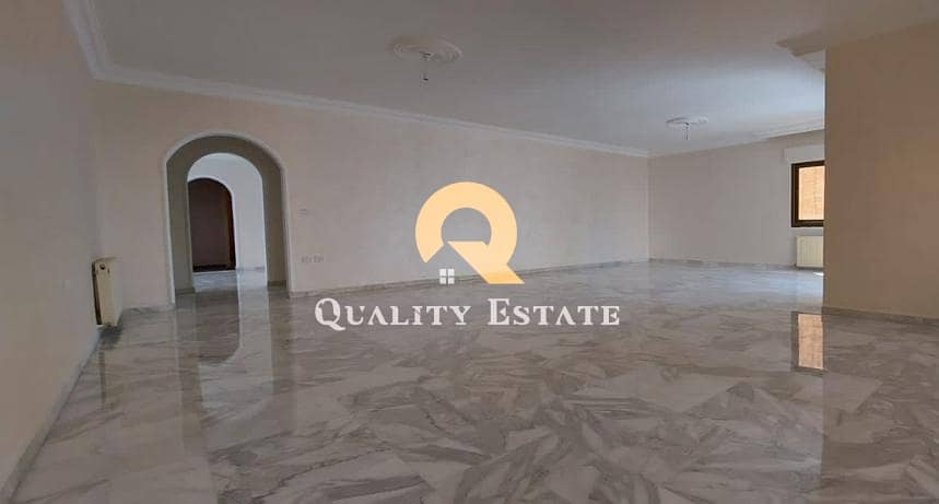 Unfurnished apartment for rent in the most beautiful areas of Abdoun Al Shamali, an area of ​​305 meters, second floor, at a reasonable price