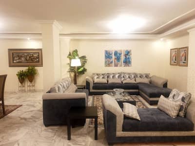 3 Bedroom Flat for Rent in Abdun, Amman - عبدون شقة مفروشة 3 نوم مع ترس واسع للإيجار