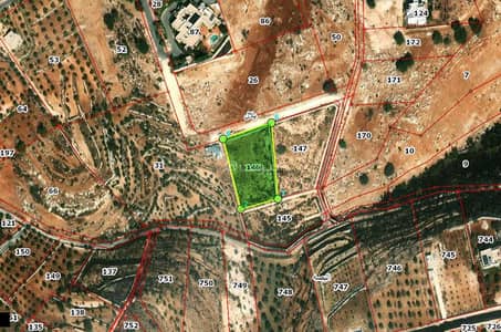 شاليه  للبيع في جبل عمان، عمان - أرض سكنية للبيع جبل عمان، عمان