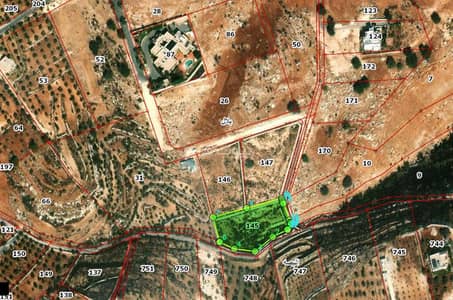 شاليه  للبيع في جبل عمان، عمان - أرض سكنية للبيع في جبل عمّان، عمّان