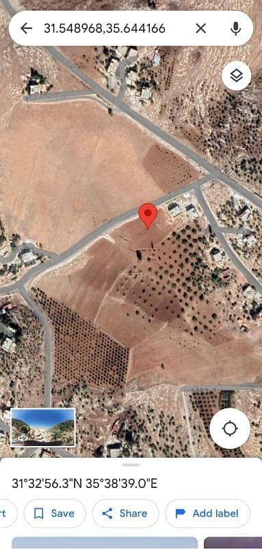 Chalet for Sale in Dhiban, Madaba - Residential Land For Sale in Dhiban, Madaba