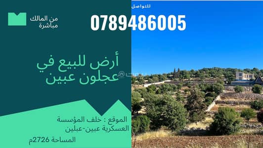 Chalet for Sale in Ibbin, Ajloun - Residential Land For Sale in Ibbin, Ajloun